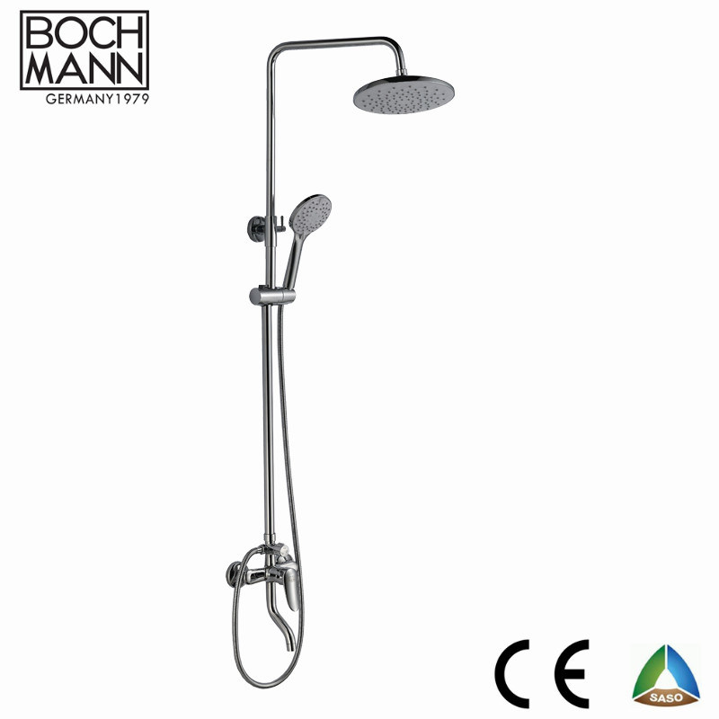 Bochmann Chaoke Brass Chrome Wall Mounted Bath Shower Faucet