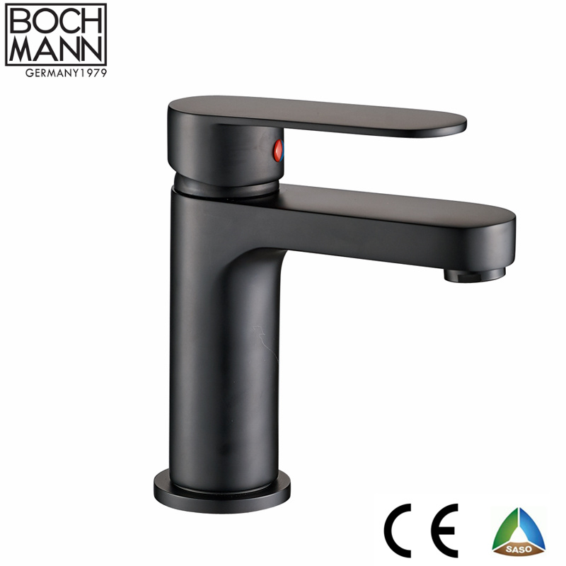 Morden Brass Material Zinc Handle Chrome Sanitary Ware Bath Basin Water Tap