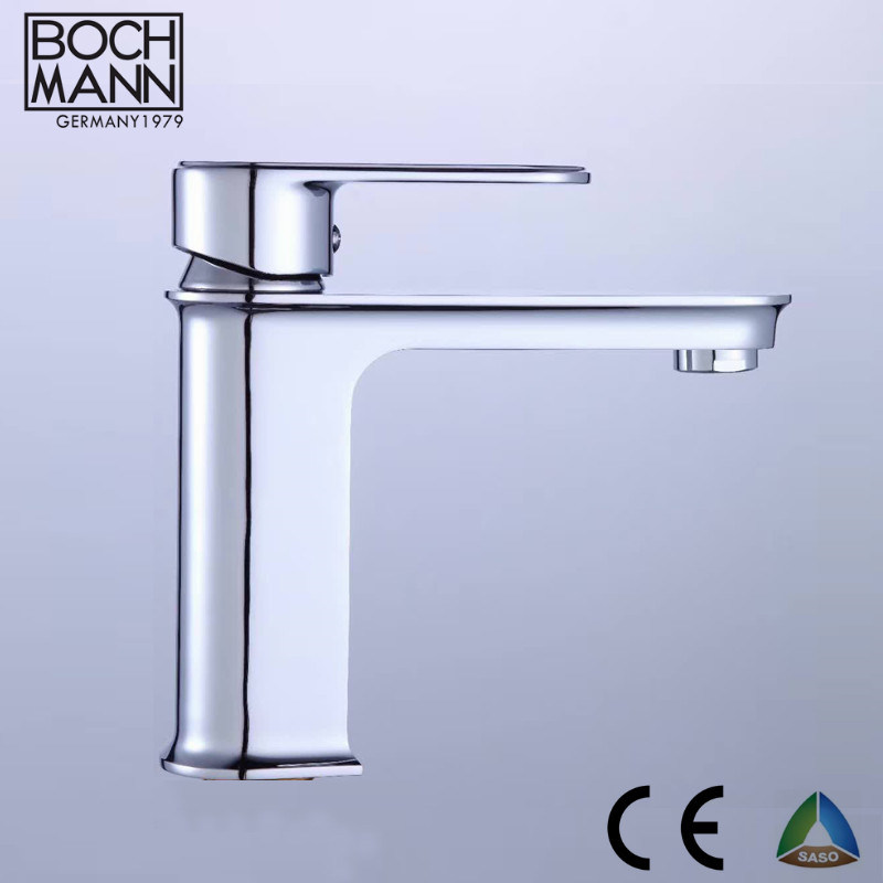 Morden European Brass Chrome Plated Wall Mounted Shower Taps