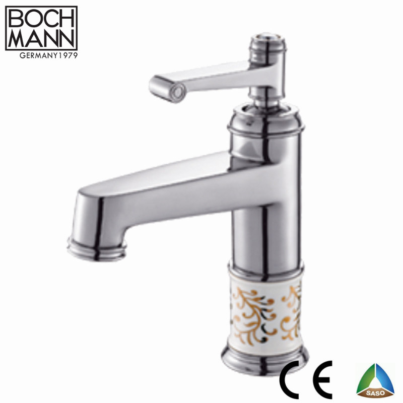 Chinese Factory Economic Price Rose Gold Short Basin Water Mixer