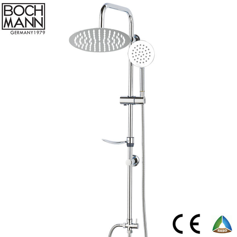 Cheap Simple Shower Faucet Set with Brass Diverter and ABS Shower Head