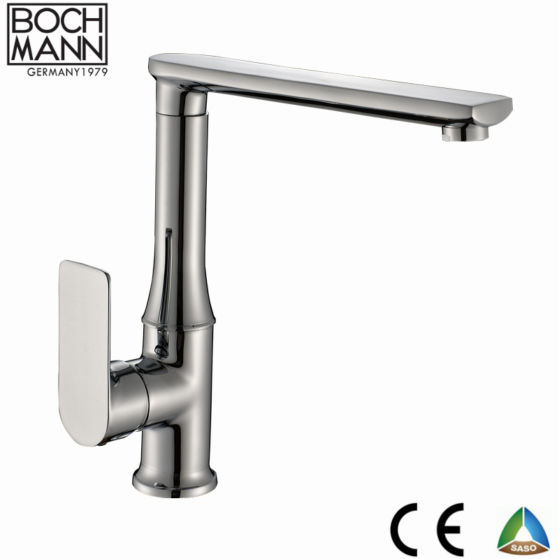 Gold and White Color Brass Bathroom Fittings Basin Faucet Wash Hand