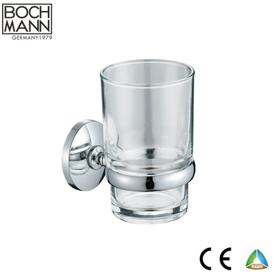 Metal Base Glass Shelf of Bathroom Accessories Hardware