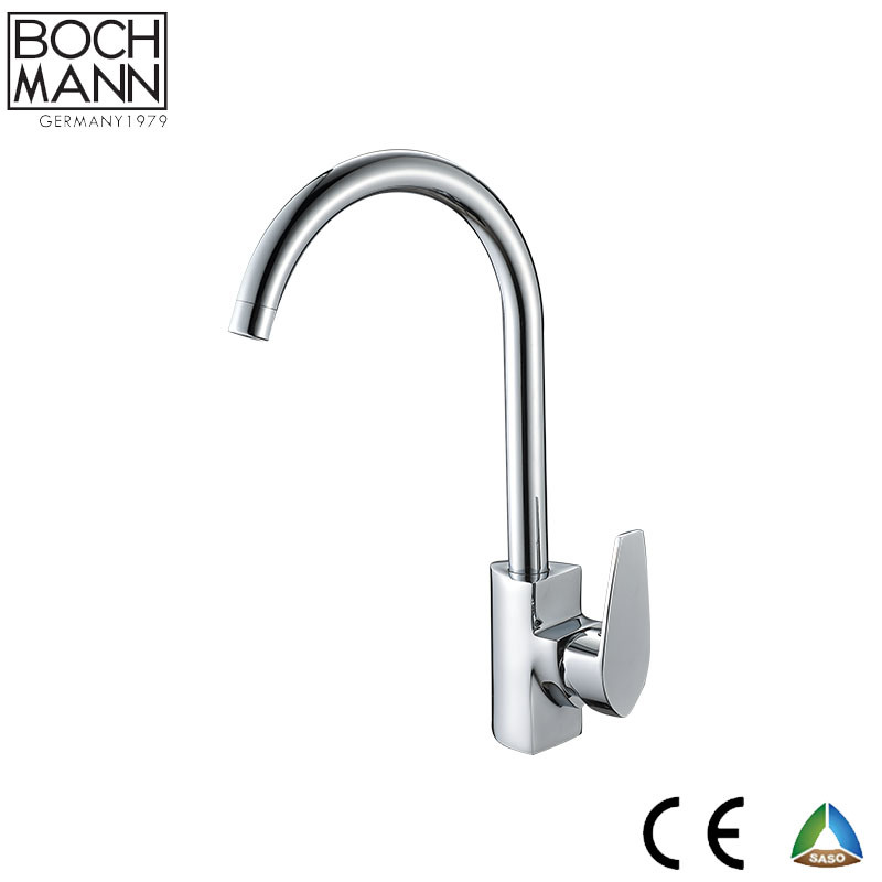 Heavy Big Size Brass Body Chrome Sanitary Ware Bathroom Basin Tap