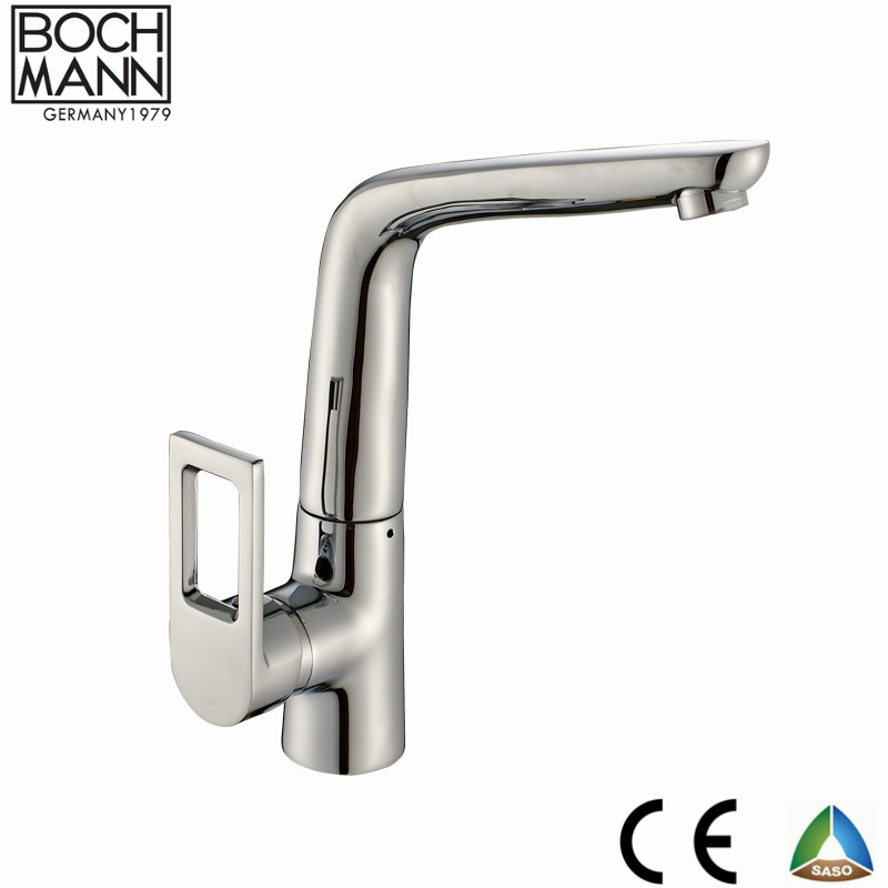 China Wenzhou Factory Brass Chrome Medium Size Hot and Cold Water Mixers Faucets