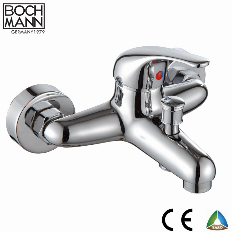 Brass Chrome Color Sanitaryware Water Tap Bathroom Faucet for Apart, Ment School Hotel