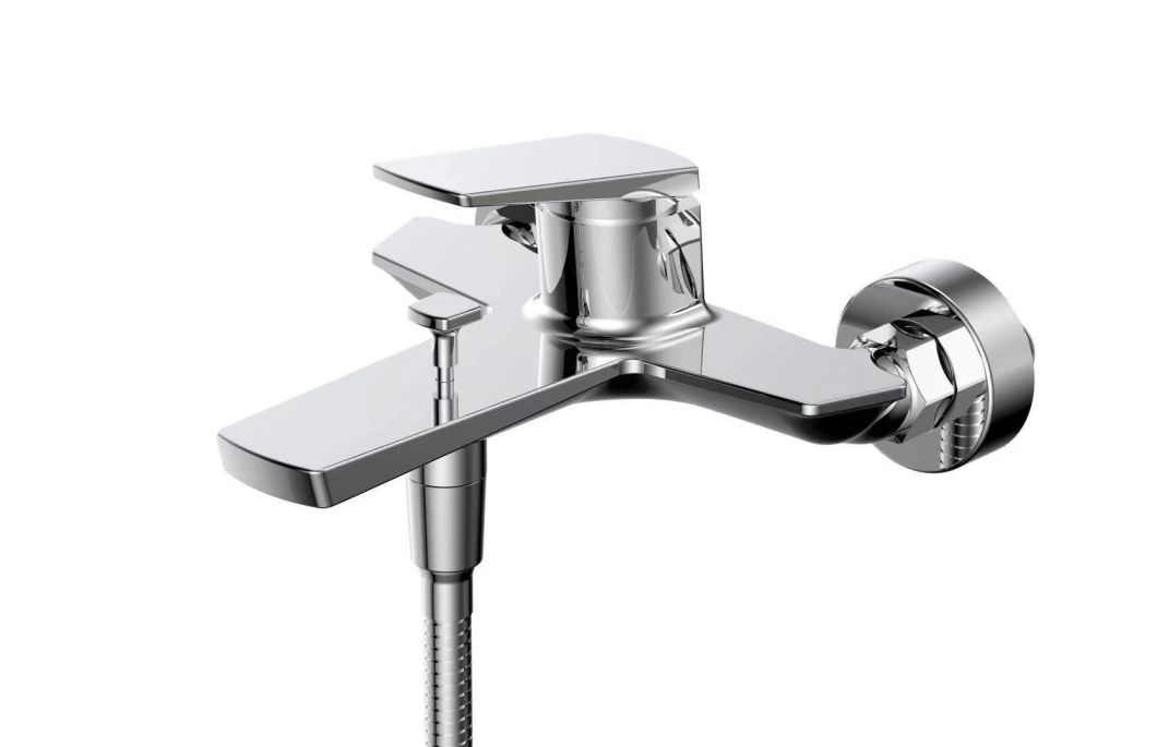 Chrome or Matt Black or Metal Gun Color High Counter Top Basin Hot and Cold Water Faucet