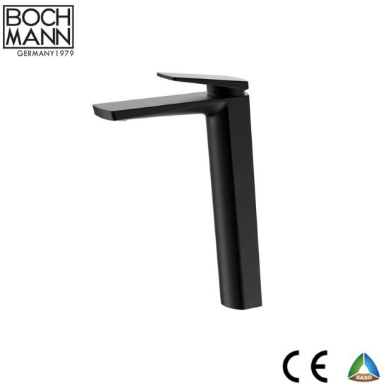 High Basin Hot and Cold brass Water Faucet CK-21D1XLB black color