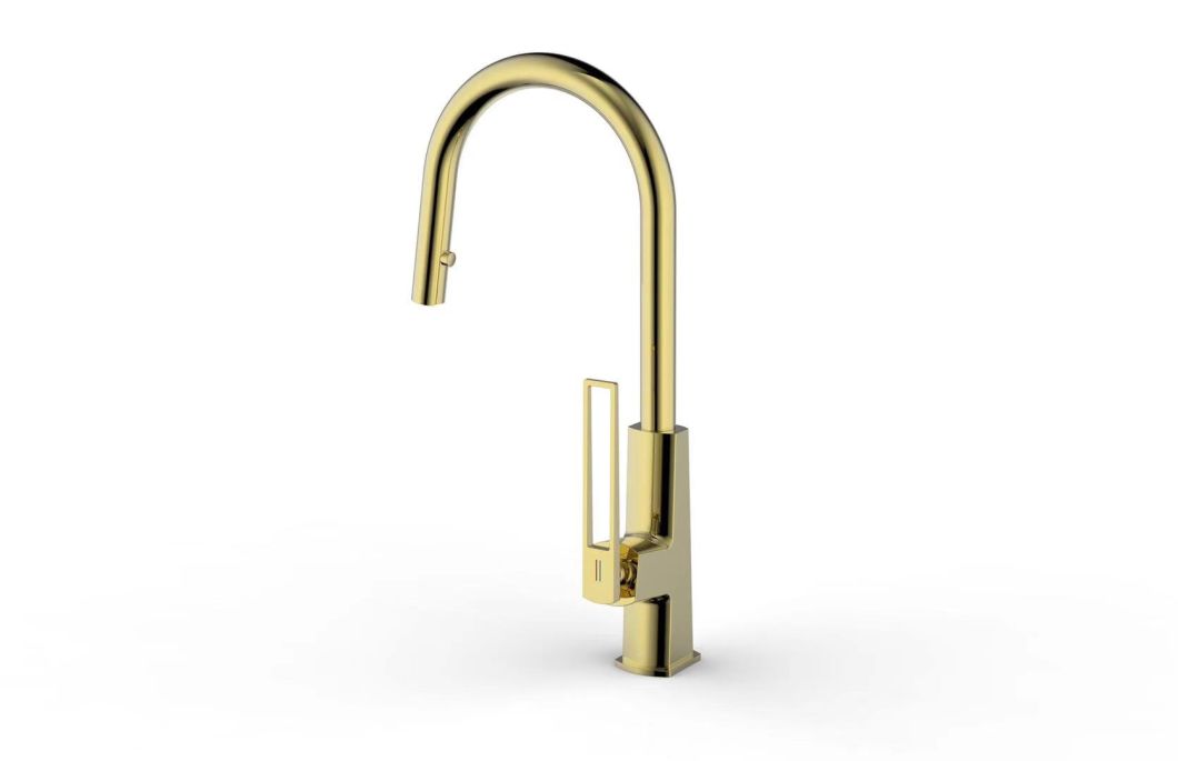 Simple Morden Brass Body High Basin Hot and Cold Water Taps