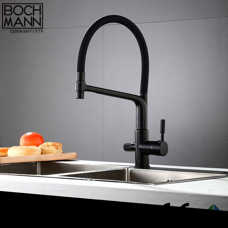 New Design High Quality Brass Kitchen Water Faucet with Purified Water Function