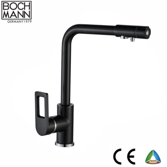 Gray Color Pure Water Tap and Brass Body Kitchen Faucet